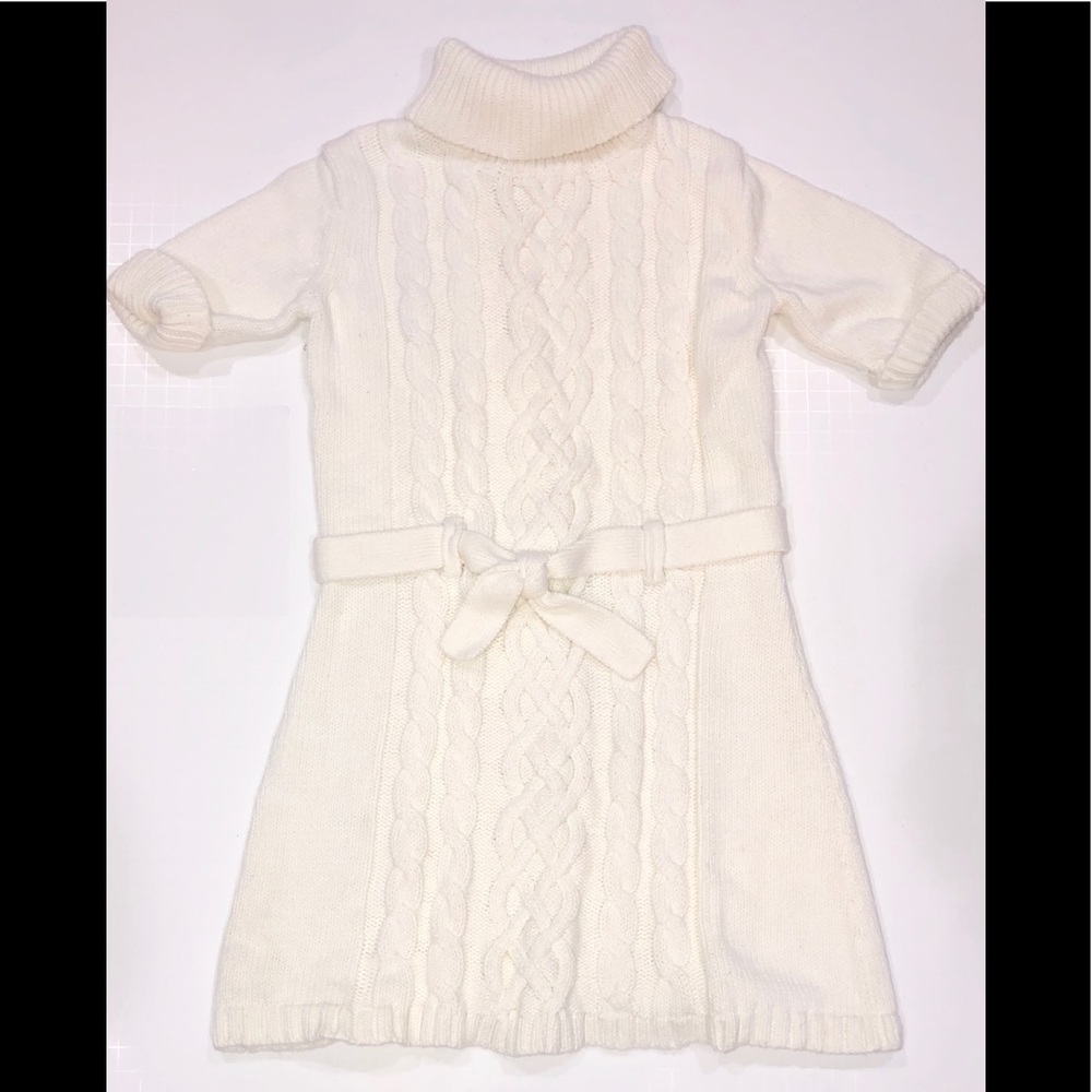 Girls White Cherokee Sweater Dress Size XS